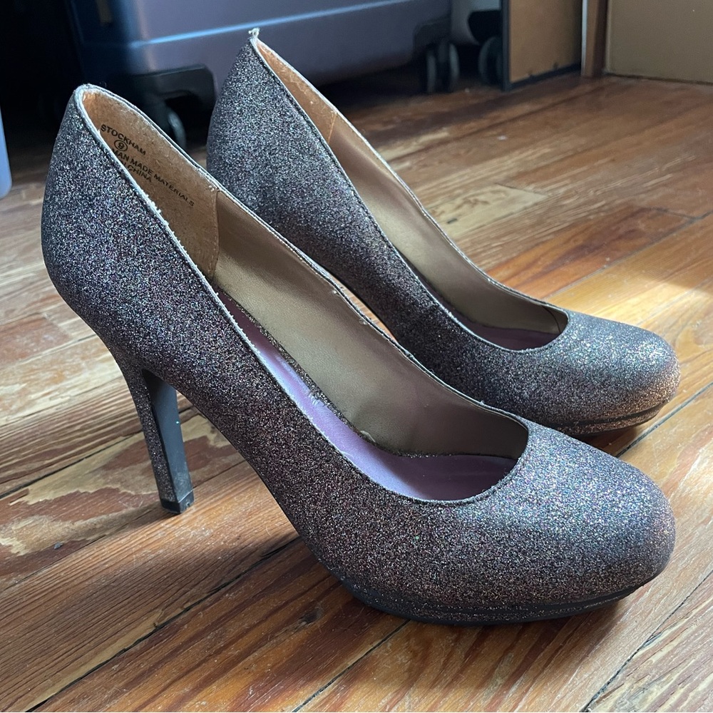 Sparkly heels
